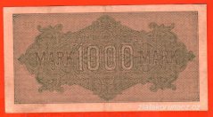 Německo - 1000 mark 15.9.1922 - série N-GB