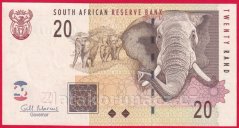Jižní Afrika - 20 Rand 2009