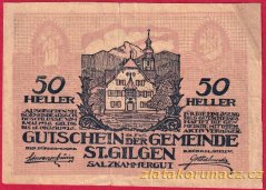 St. Gilgen - 50 haléřů - 1920