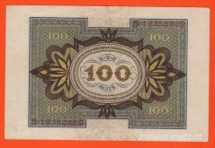 Německo - 100 Mark 1.11.1920 - série S-O