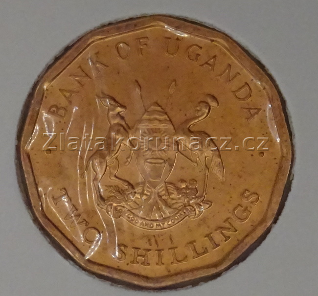 Uganda - 2 shilling 1987