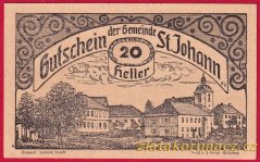 St. Johann - 20 haléřů - 1920