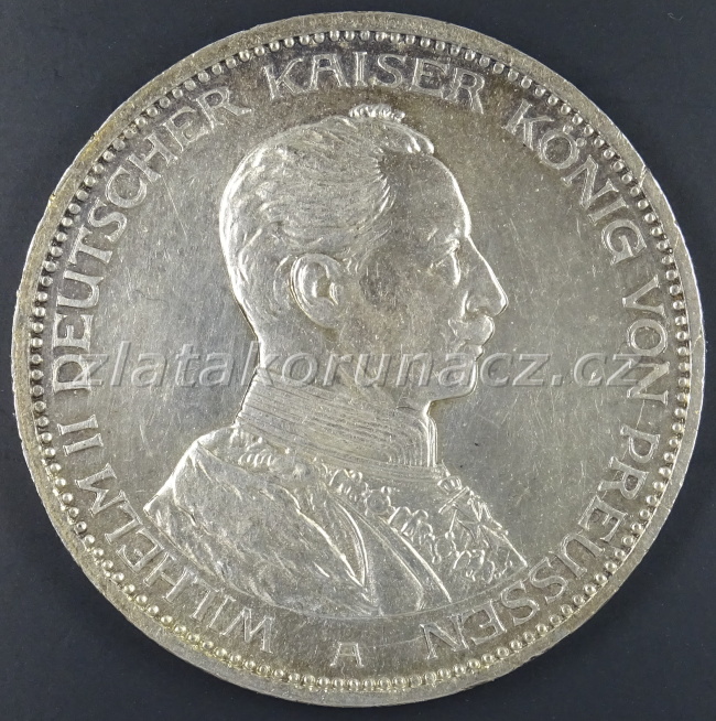 Německo - Prusko - 3 marka 1914 A