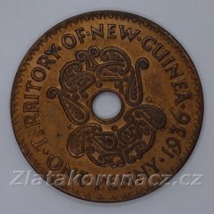 Nová Guinea - 1 penny 1936