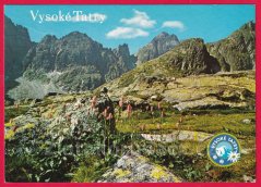 Vysoké Tatry - pohled od Téryho chaty na Drobnou věž