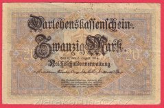 Německo - 20 mark 5.8.1914 - série P