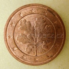 Německo - 2 Cent 2014 D