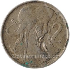 2 koruna 1948