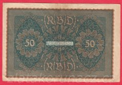 Německo - 50 mark 24.6.1919 - série Nb-pořadí 2
