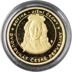 Zlatá čtvrtuncová medaile - Dvoudukát ČR 2008