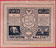 Hallstatt - 50 haléřů - 1920
