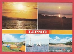 Lipno - Umělé jezero, lodě, kemp