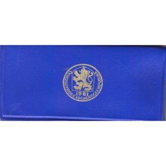 sada 1981 - Modrý obal PVC