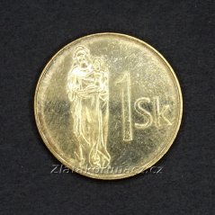 1 koruna 2001