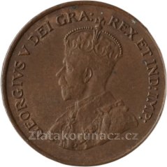 Kanada - 1 cent 1920 varianta