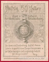 Frankenburg - 50 haléřů - 1920