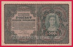 Polsko - 500 Marek 1919 I.Serie