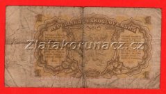1 Kčs 1953 UB - český číslovač