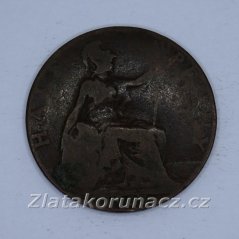 Anglie - 1/2 penny 1925