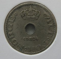 Norsko - 10 ore 1924