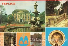 Teplice - neobarokní budova Kamenných lázní