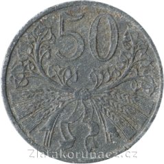 50 haléř 1944