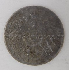 Miniatura mince - 3 Mark 1910 Německo-Prusko