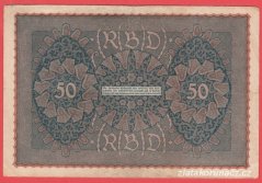Německo - 50 mark 24.6.1919 - série UFa-pořadí 1