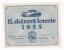 Los - 1 kčs - II. sběrová loterie r.1955