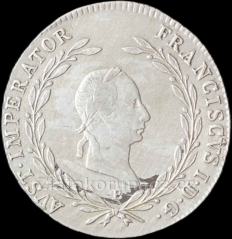 20 Krejcar 1827 B