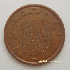 Španělsko - 5 Cent 2005