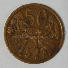 50 haléř 1949