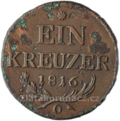 1 Krejcar 1816 O