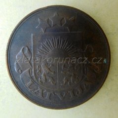 Lotyšsko - 5 santimi 1922