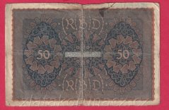 Německo - 50 mark 24.6.1919 - série RSa- pořadí 1