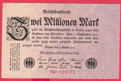Německo - 2.000.000 mark 9.8.1923 - série 24 C