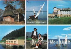 Orava - Oravská priehrada - dřevěný kostel