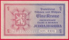 1 koruna 1940 B 035
