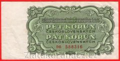 5 Kčs 1961 DB
