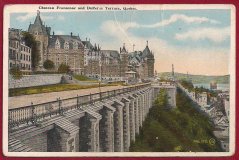 Kanada - Quebec - zámecká terasa