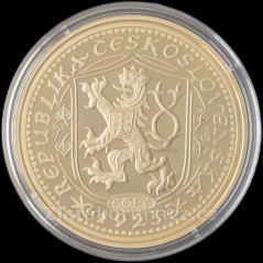 Svatováclavský dukát z roku 1923