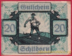 Schildorn - 20 haléřů - 1920