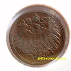 Německo - 1 Reich Pfennig 1914 A