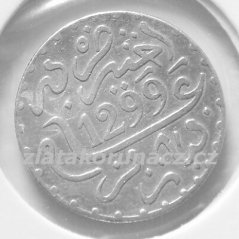 Maroko - 1 dirham 1299 (1882)