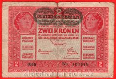 Rakousko-Uhersko - 2 Kronen 1919 1666