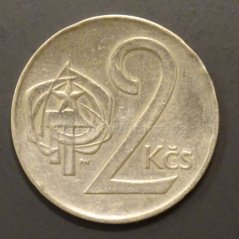 2 koruna 1973