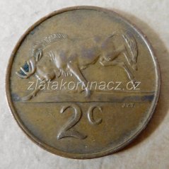 Afrika jižní (Jihoafrická rep.) - 2 cent 1981