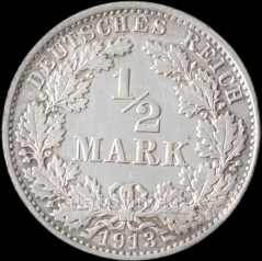 1/2 marka-1913 E