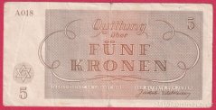 5 K - Terezínská poukázka A 018