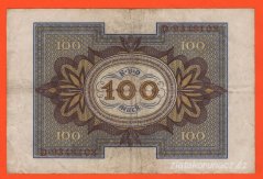 Německo - 100 Mark 1.11.1920 - série D - C